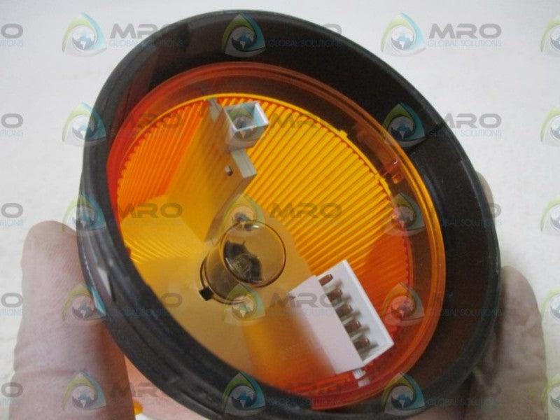 TELEMECANIQUE XVBC35 INDICATING BANK LENS (AMBER)  NSNP