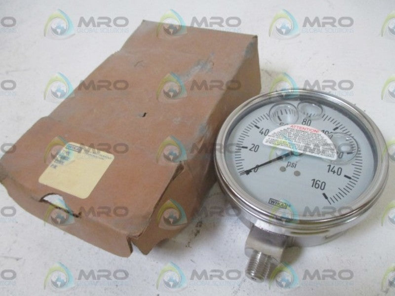 WIKA 9632381 238.54.1" GAUGE 0-160PSI  NSMP