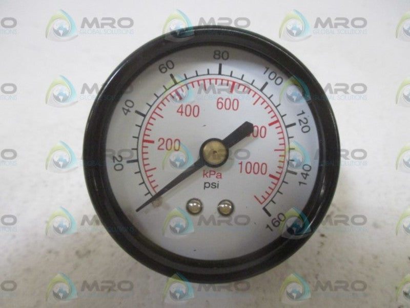 GRAINER C-PT 5WZ41 GAUGE 0-160PSI  NSNP IN A  BOX