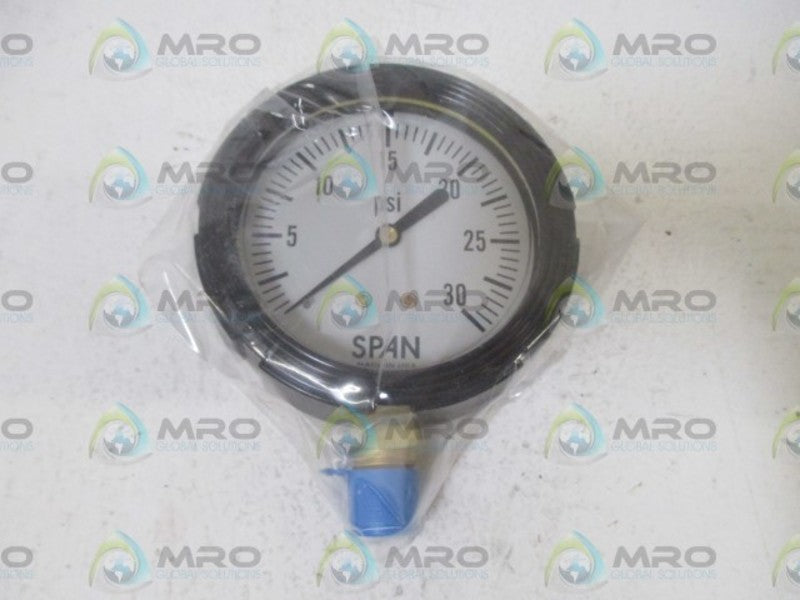 SPAN LFS210-30-PSI-G GAUGE 0-30PSI  NSMP