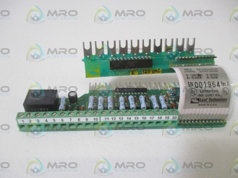 LEAF TECHNOLOGY LT1305-R-120VAC CONTROL INTERFACE CARD  NSMP