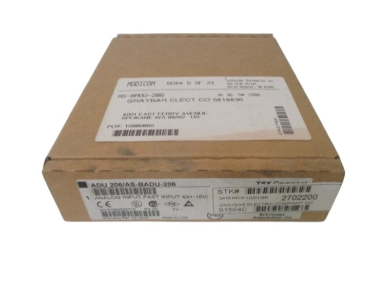 SCHNEIDER AUTOMATION ADU 206/AS-BADU-206  NSFS