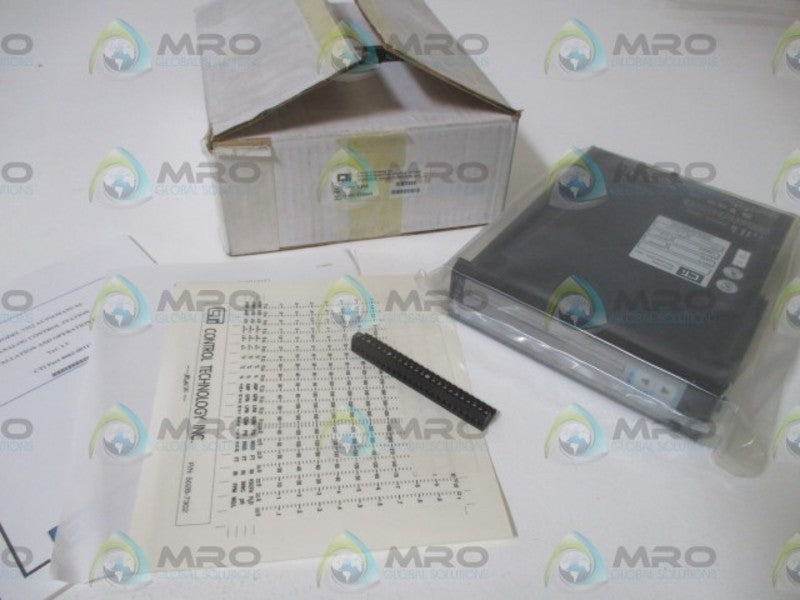 CONTROL TECHNOLOGY INC. MODEL 7312  NSMP