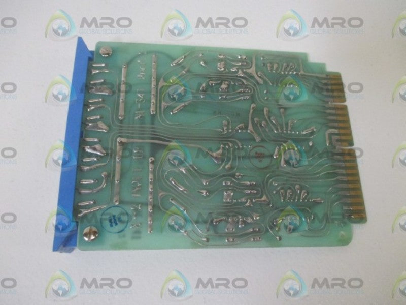 WESTINGHOUSE NL341L INPUT MODULE  UNMP