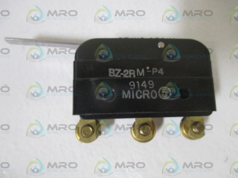 LOT OF 8 MICROSWITCH BZ-2RM-P4 LIMIT SWITCH NSMP