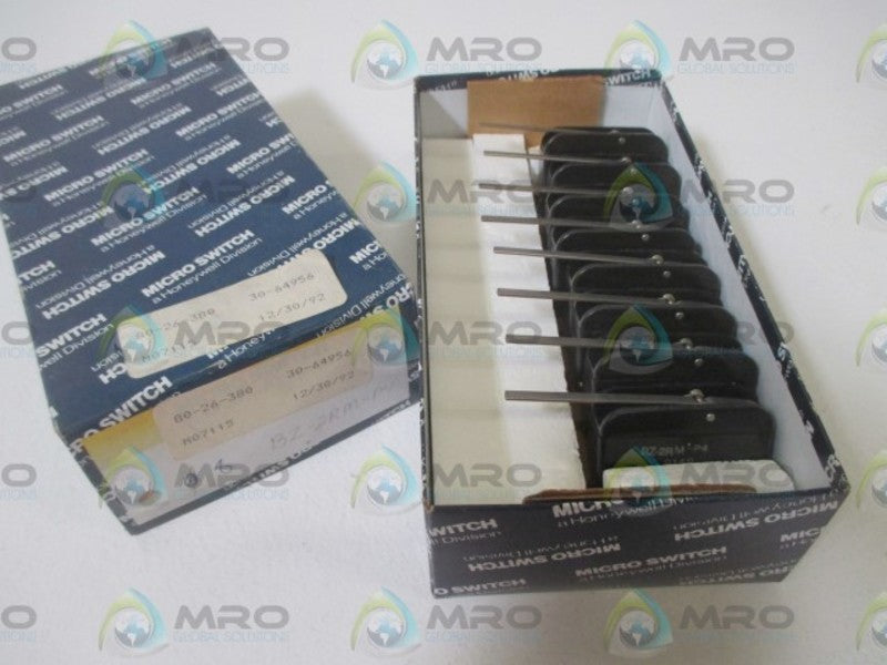 LOT OF 8 MICROSWITCH BZ-2RM-P4 LIMIT SWITCH NSMP