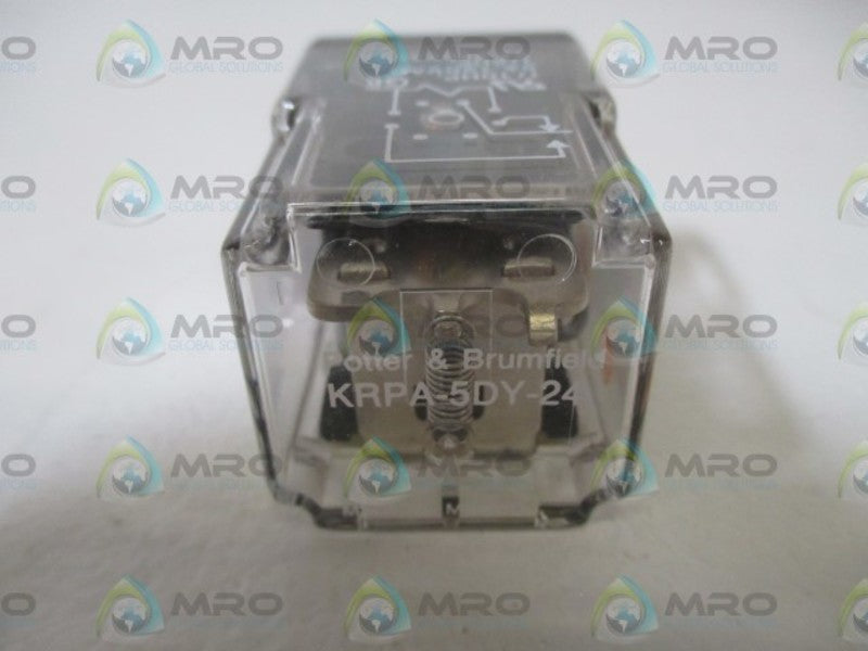POTTER & BRUMFIELD KRPA-5DY-24 RELAY  NSMP