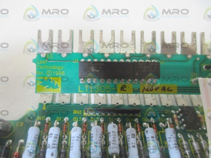 LEAF TECHNOLOGY LT1305-R-120VAC CONTROL INTERFACE CARD  NSNP