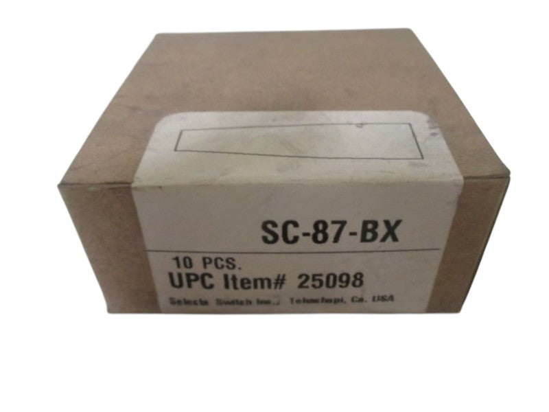 LOT OF 10 SELECTA SC-87-BX INSULATOR NSMP