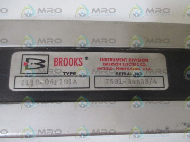 BROOKS 1110-06F1G1A FLOWMETER  NSNP