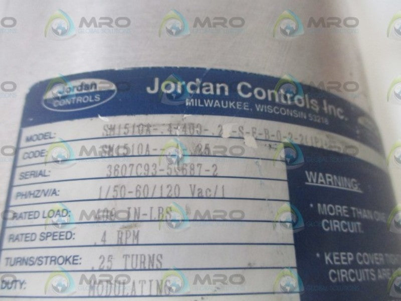 JORDAN SM1510A-.4-400-2-S-E-B-0-2-2(1P)+ST-1210H  NSNP