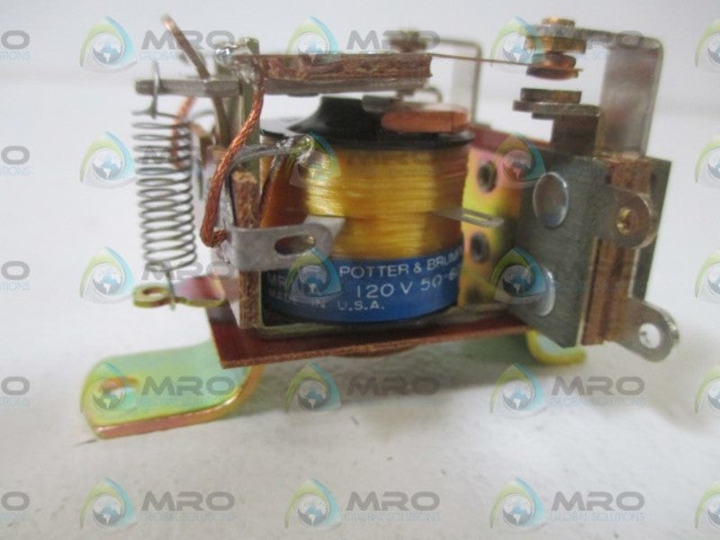 POTTER & BRUMFIELD MRIIA RELAY 120V  NSNP