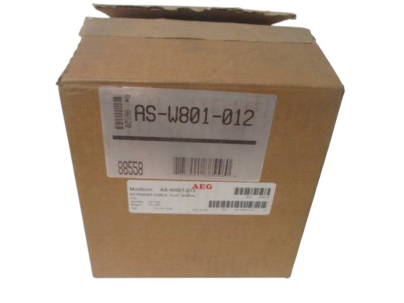 MODICON AS-W801-012 EXTEDER CABLE, FLAT SIGNAL  NSNP IN  A BOX