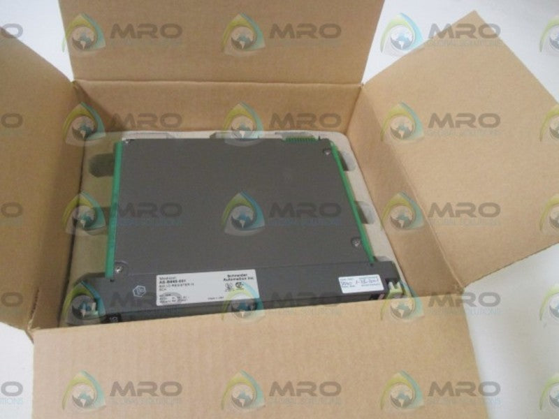 MODICON AS-B865-001 800 I/O REDISTER IN 8CH  NSMP