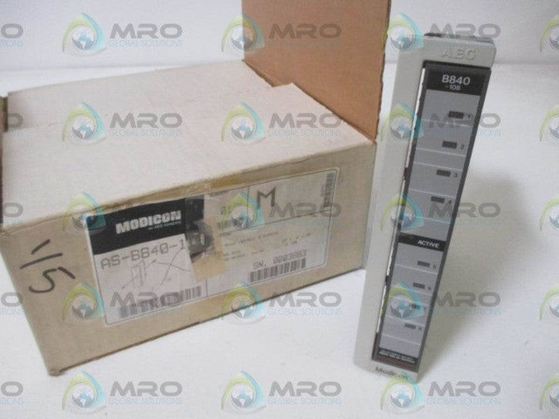 MODICON AS-B840-108 OUTPUT MODULE  NSMP