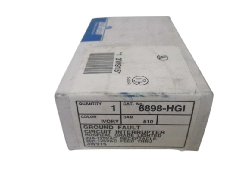LEVITON 6898-HGI GROUND FAULT CIRCUIT INTERRRUPTER  NSMP
