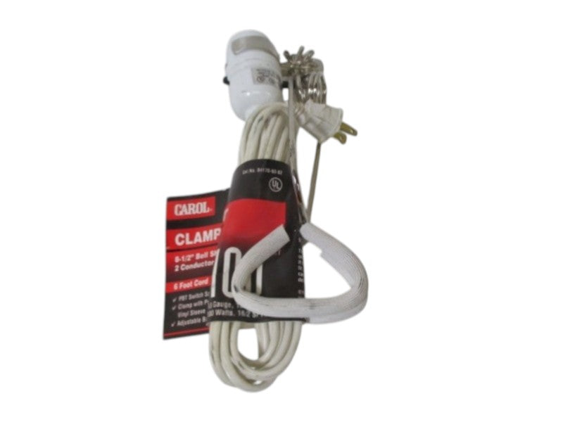 CAROL 04170-60-02 CLAMP LIGHT  ORIGINAL PACKAGE