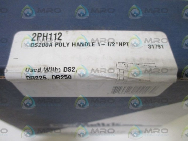 MELTRIC 2PH112 POLY HANDLE 1-1/2"NPT  NSFS