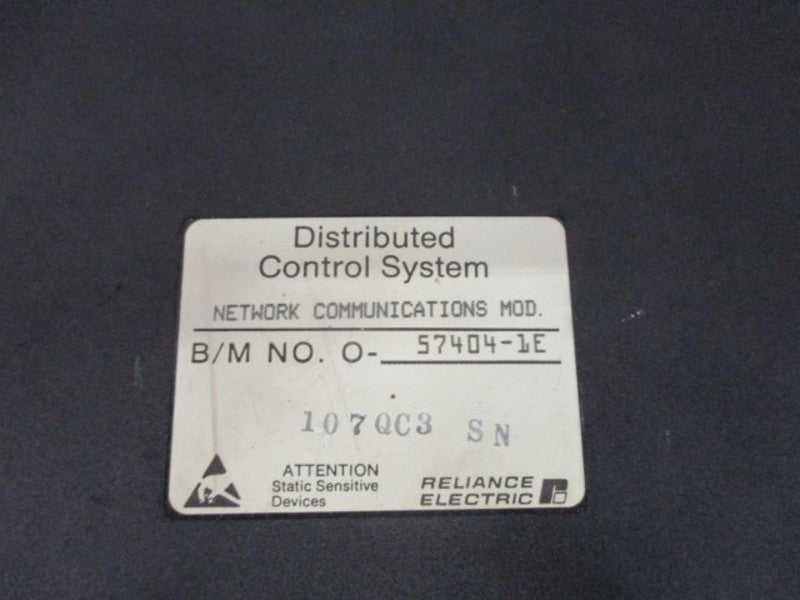 RELIANCE ELECTRIC 57404-1E MODULE UNMP