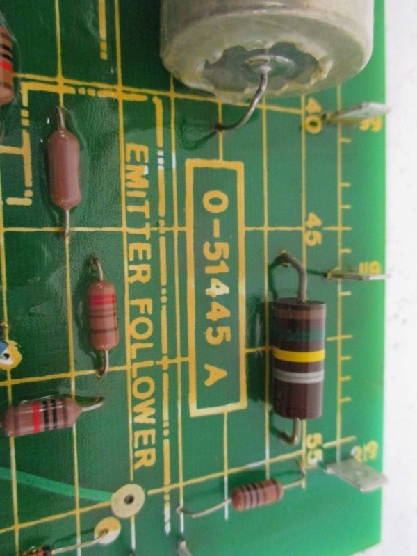 EMITTER FOLLOWER 0-51445A CIRCUIT BOARD UNMP