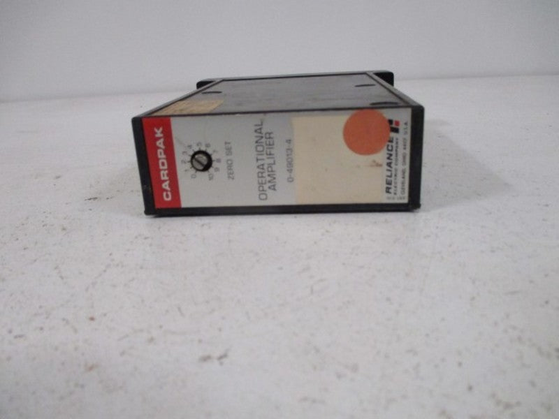 RELIANCE ELECTRIC CARDPAK 0-49013-4 OPERATIONAL AMPLIFIER MODULE UNMP