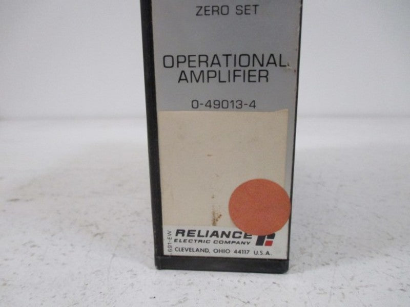 RELIANCE ELECTRIC CARDPAK 0-49013-4 OPERATIONAL AMPLIFIER MODULE UNMP