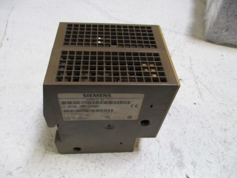 SIEMENS 6ES5-102-8MA02 MODULE UNMP