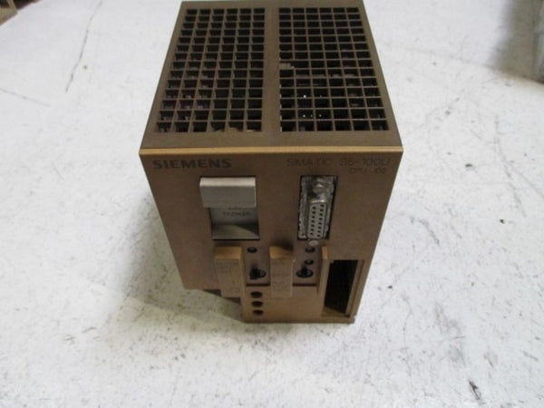 SIEMENS 6ES5-102-8MA02 MODULE UNMP