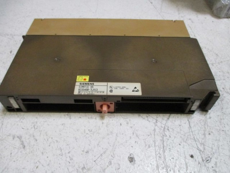 SIEMENS 6ES5-460-7LA13 MODULE UNMP
