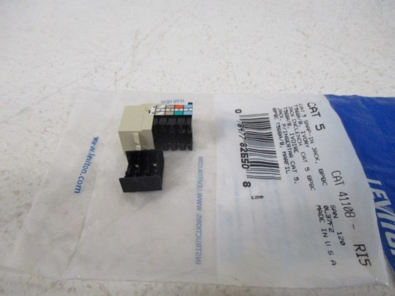 LEVITON 41108-RI5 SNAP-IN JACK NSNP