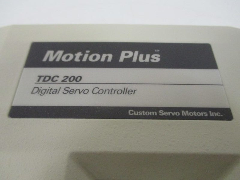 MOTION PLUS TDC-200 DIGITAL SERVO CONTROLLER NSMP