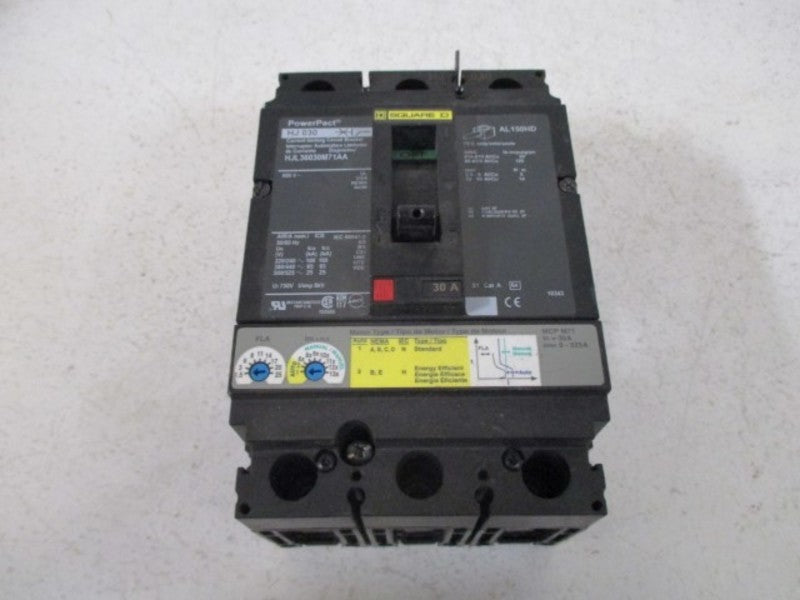 SQUARE D HJ030 CIRCUIT BREAKER UNMP