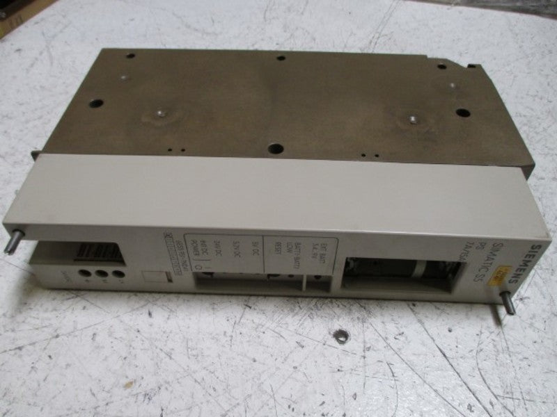 SIEMENS SIMATIC S5 6ES5-951-7ND41 POWER SUPPLY MODULE UNMP