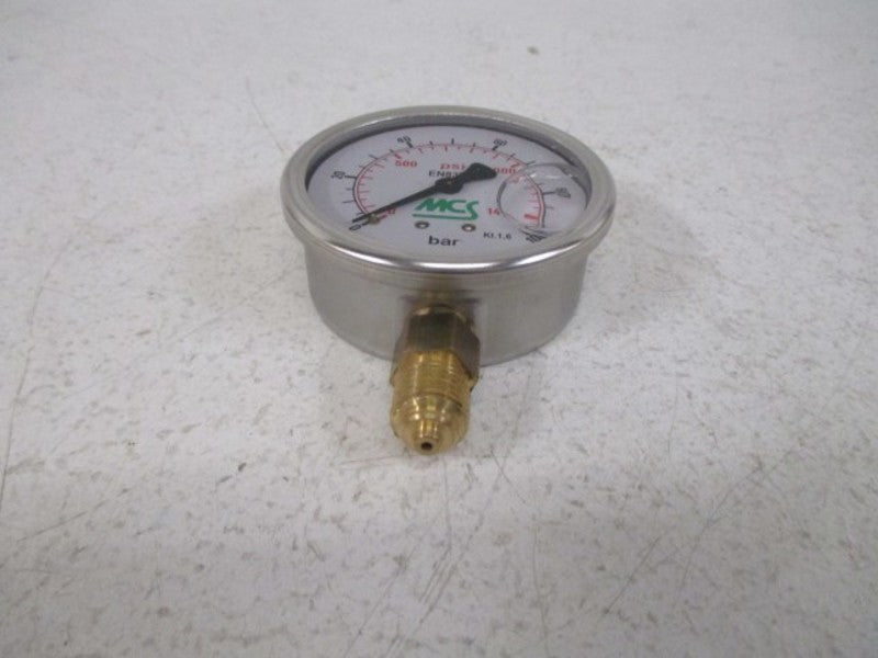 WINTERS 63MM X 1/4 GUAGE 0-100PSI NSMP