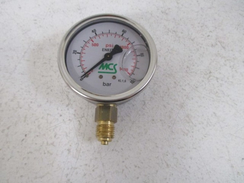 WINTERS 63MM X 1/4 GUAGE 0-100PSI NSMP