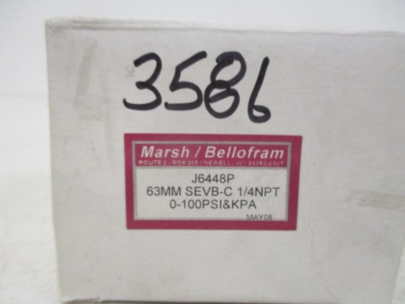MARSH BELLOFRAN J6448P GUAGE NSMP