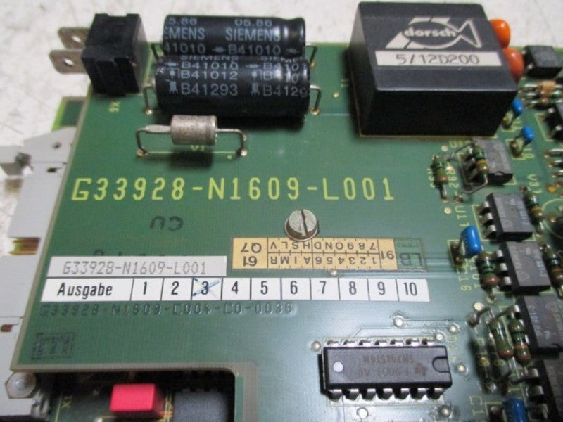 SIEMENS G33928-N1609-L001 UNMP