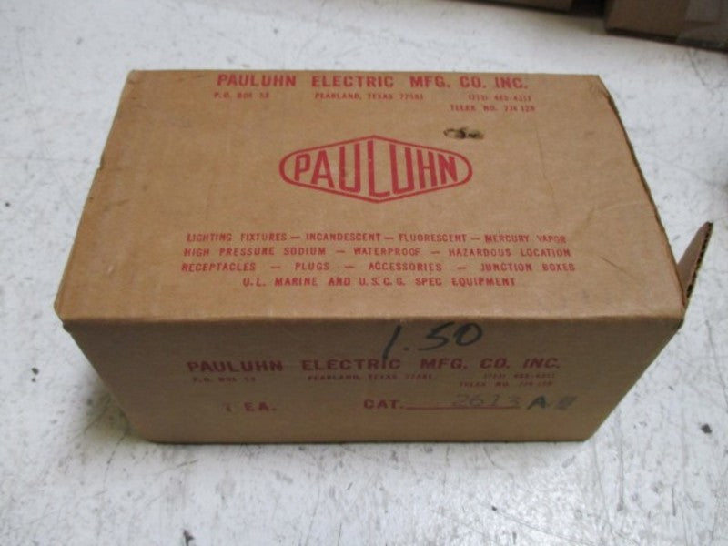 PAULUHN ELECTRIC 2613 RECEPTACLE NSMP