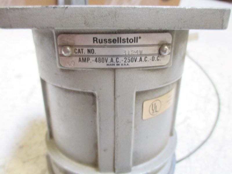 RUSSELLSTOLL 3124W RECEPTICALE UNMP