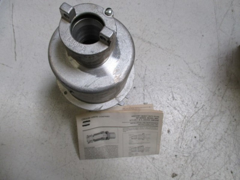 CROUSE-HINDS ARKTITE AP20355 GROUNDED BODY PLUG 200A 3W 3P NSMP