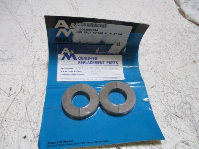 ATWOOD & MORRILL 37814-202-4261-031 SPLIT BEARING UNMP