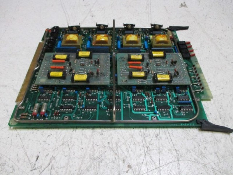 SIEMENS W30809-B1018-W-4-B900 CIRCUIT BOARD UNMP