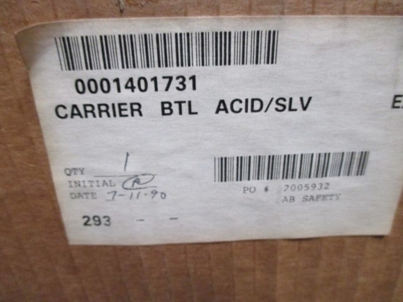 SCIENCEWARE 0001401731 CARRIER BOTTLE NSMP
