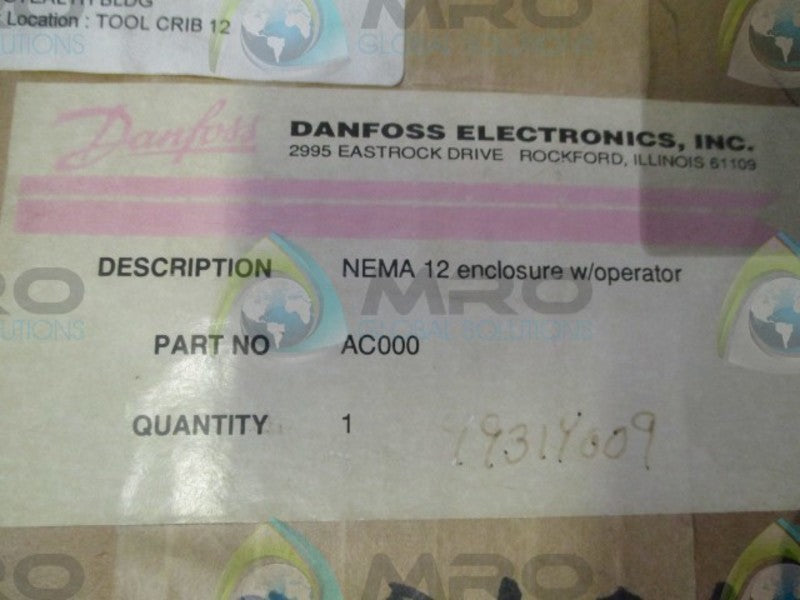 DANFOSS AC000 12 NSMP