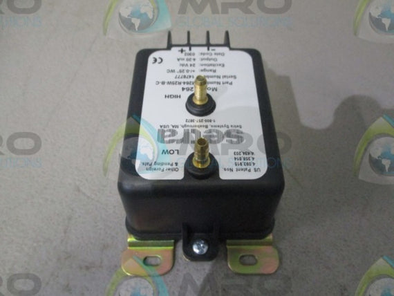 SETRA M264-R25W-B-C DIFFERENTIAL PRESSURE TRANSDUCER  NSMP