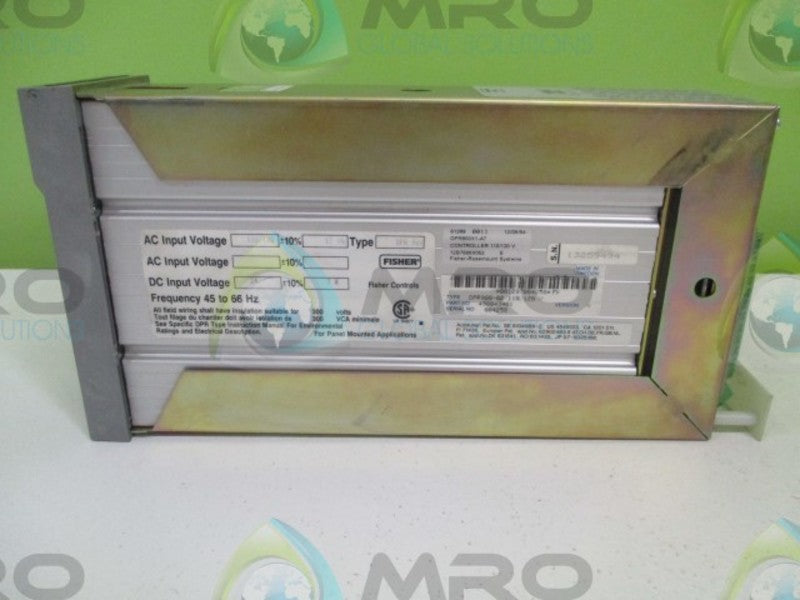 FISHER-ROSEMOUNT DPR900-02 CONTROLLER 498043401  UNMP