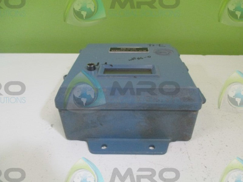 MICRO MOTION RFT97121PRU REMOTE FLOW TRANSMITTER  UNMP