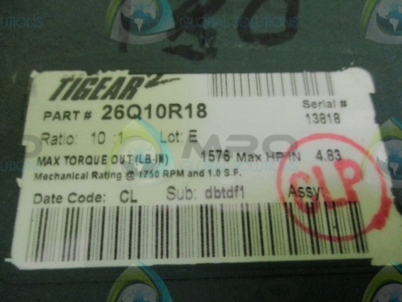 DODGE 26Q10R18  4.83HP 1750RPM NSNP