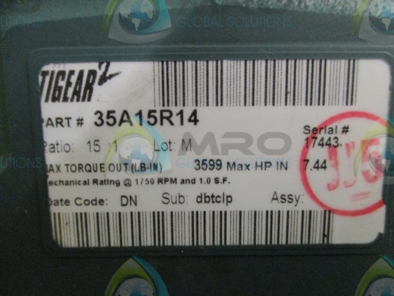 DODGE 35A15R14 7.44HP 1750RPM NSNP