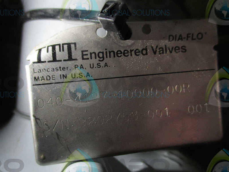 ITT DIA-FLO 040-4197-10000-00R NSNP